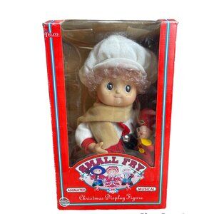 Vtg 1995 Telco 12" SMALL FRY Motion Animated Musical Christmas Boy Soldier Doll